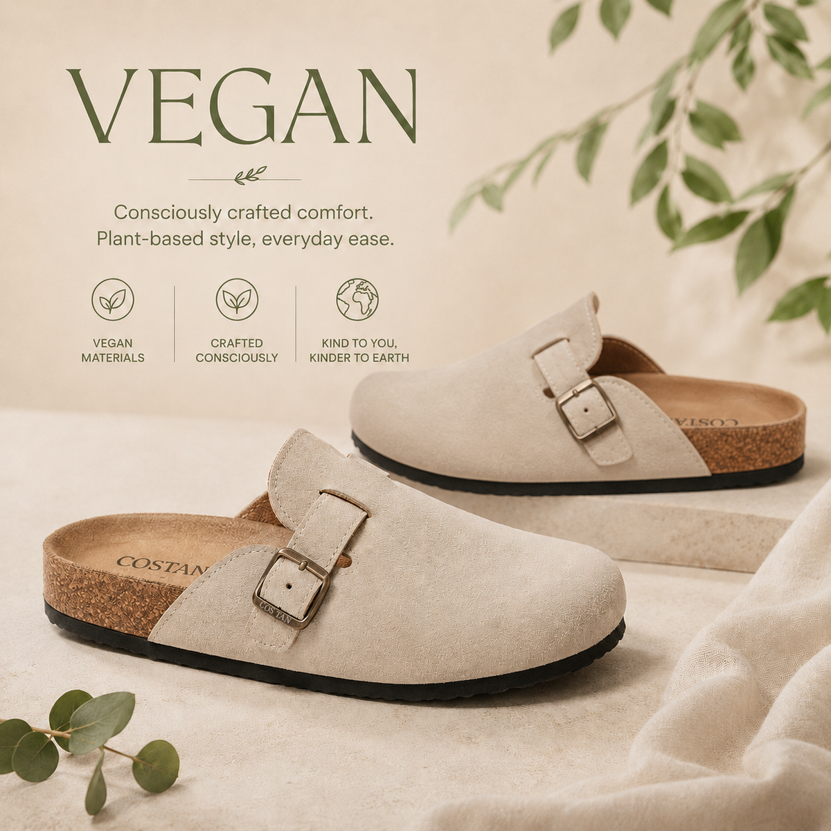 Clogs Women Ivory