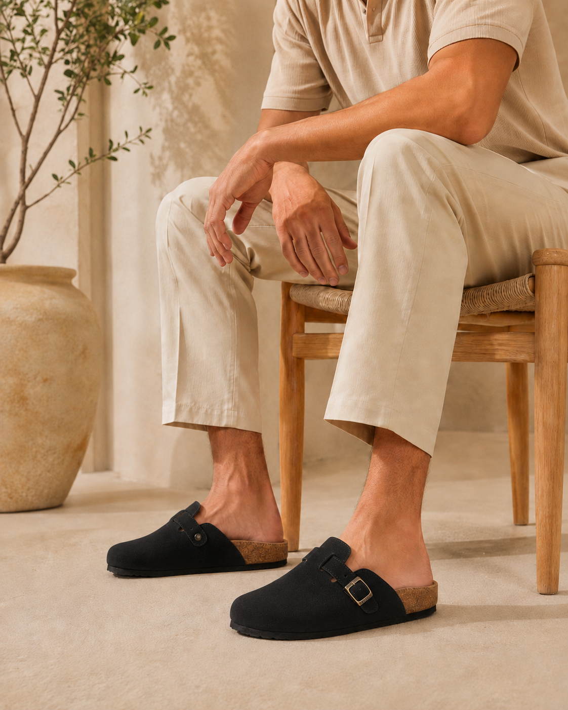 Clogs Men Black