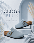 Clogs Men Blue