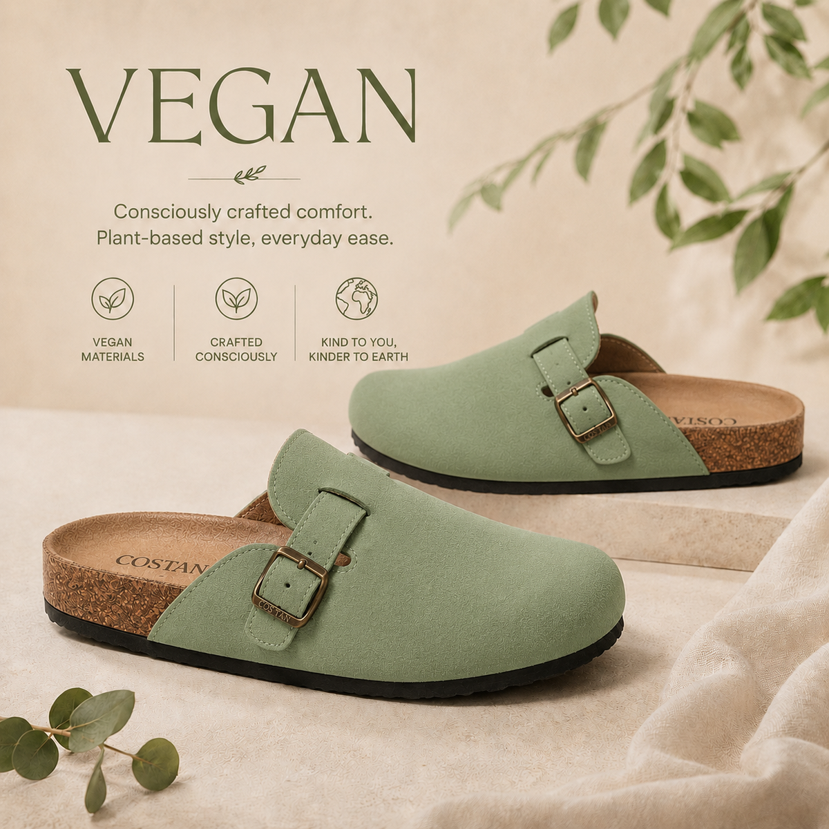 Clogs Men Green