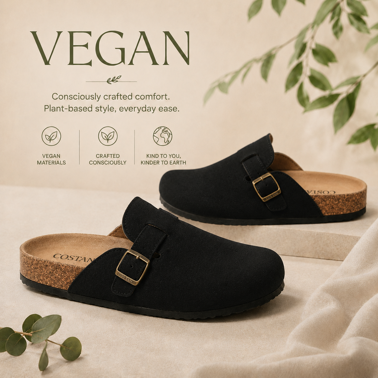 Men Clogs Black alternate view